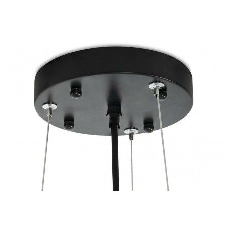 King Home Lampa wisząca RAGNO 16 czarna - aluminium (JD-182-16)