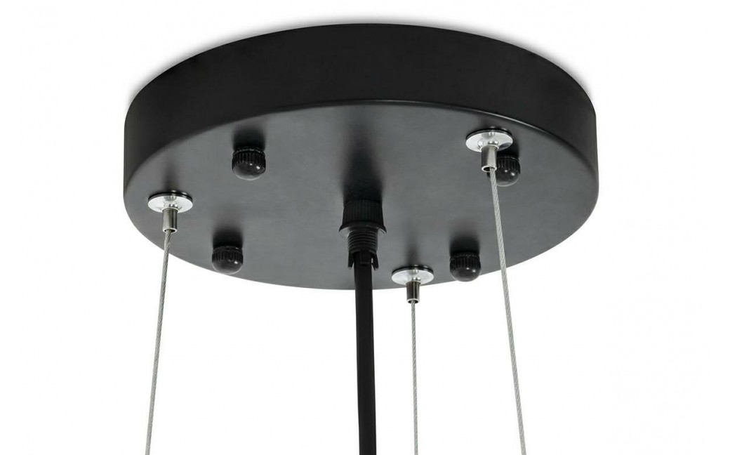 King Home Lampa wisząca RAGNO 16 czarna - aluminium (JD-182-16)