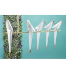 King Home Lampa wisząca LORO 5 złota - LED (MD8113-5)