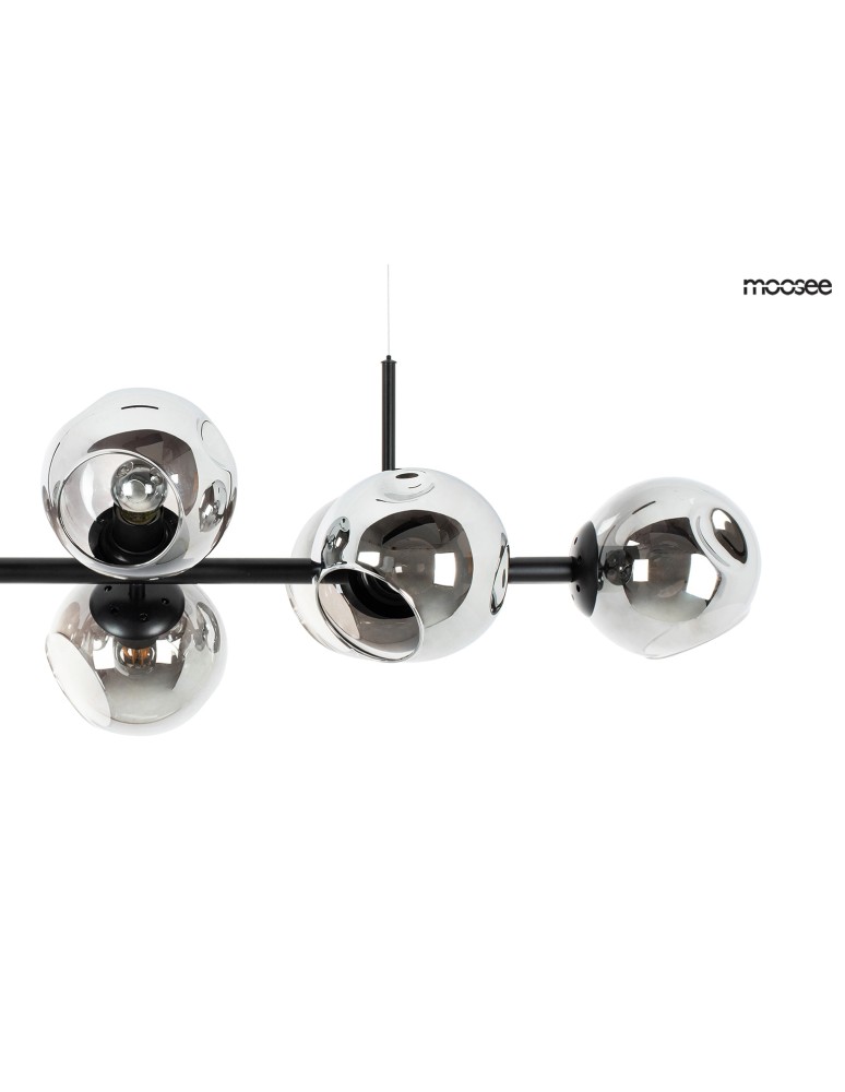 Pendant lamps - Moosee MOOSEE pendant lamp ROMEO BLACK black (MSE010100140) - product kolory-swiatla.pl 3