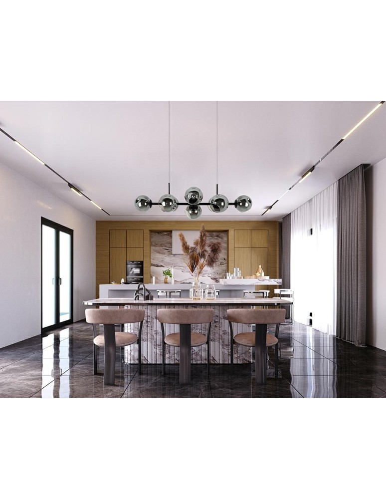 Pendant lamps - Moosee MOOSEE pendant lamp ROMEO BLACK black (MSE010100140) - product kolory-swiatla.pl 8