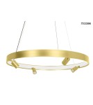 Pendant lamps circles - Moosee MOOSEE pendant lamp CIRCLE SPOT 74 GOLD gold (MSE010100160) - product 1