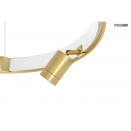Moosee MOOSEE lampa wisząca CIRCLE SPOT 74 GOLD złota (MSE010100160)