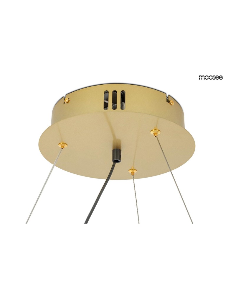 Pendant lamps circles - Moosee MOOSEE pendant lamp CIRCLE SPOT 74 GOLD gold (MSE010100160) - product kolory-swiatla.pl 9