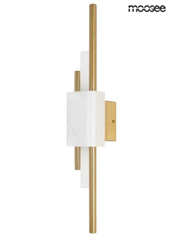 MOOSEE wall lamp EVANS white / gold (MSE010100282)