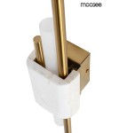 Designer wall lamps - MOOSEE wall lamp EVANS white / gold (MSE010100282) - product 5