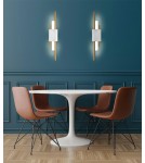 Designer wall lamps - MOOSEE wall lamp EVANS white / gold (MSE010100282) - product 8