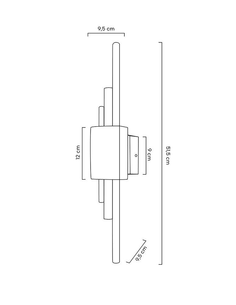 Designer wall lamps - MOOSEE wall lamp EVANS white / gold (MSE010100282) - product kolory-swiatla.pl 11