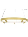 Moosee MOOSEE lampa wisząca CIRCLE SPOT 98 GOLD złota (MSE010100161)