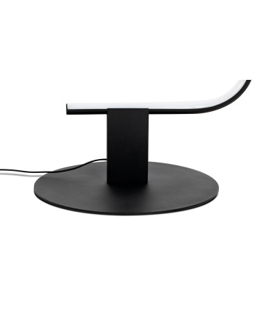 King Home Lampa podłogowa FACE FLOOR czarna (JL0018) - produkt 2