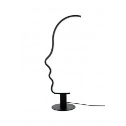 King Home Lampa stołowa FACE TABLE czarna (JT0018)