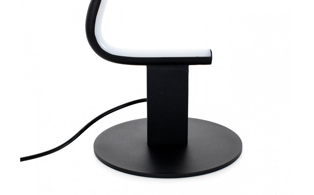 King Home Lampa stołowa FACE TABLE czarna (JT0018)