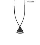 Pendant lamps on a strip - MOOSEE pendant lamp ATLAS 3 black (MSE010100280) - product 2