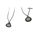 Pendant lamps on a strip - MOOSEE pendant lamp ATLAS 3 black (MSE010100280) - product 4