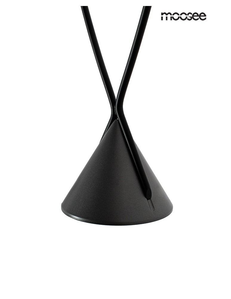 Pendant lamps on a strip - MOOSEE pendant lamp ATLAS 3 black (MSE010100280) - product kolory-swiatla.pl 6