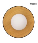 Modern ceiling lamps - MOOSEE ceiling lamp TOLLA black / natural (MSE010100276) - product 2