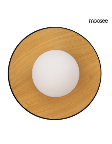 MOOSEE ceiling lamp TOLLA black / natural (MSE010100276) - product 2