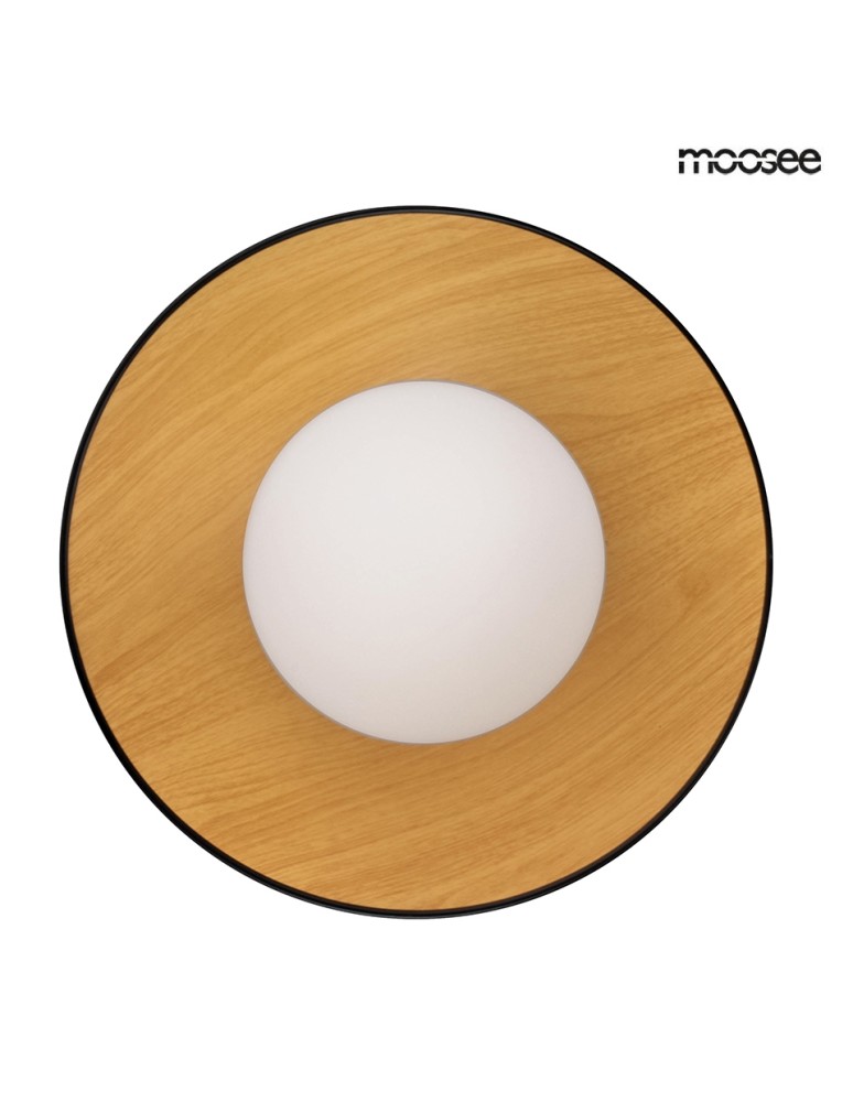 Modern ceiling lamps - MOOSEE ceiling lamp TOLLA black / natural (MSE010100276) - product kolory-swiatla.pl 2