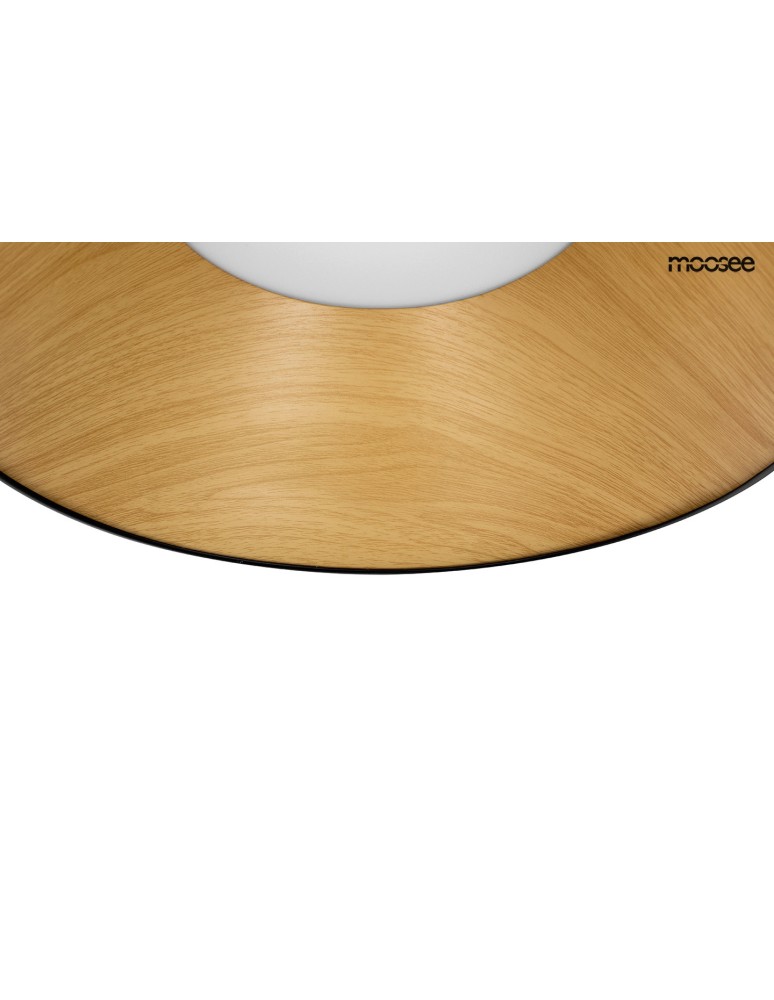 Modern ceiling lamps - MOOSEE ceiling lamp TOLLA black / natural (MSE010100276) - product kolory-swiatla.pl 3