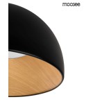 Modern ceiling lamps - MOOSEE ceiling lamp TOLLA black / natural (MSE010100276) - product 4