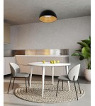 Modern ceiling lamps - MOOSEE ceiling lamp TOLLA black / natural (MSE010100276) - product 6