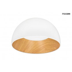 MOOSEE lampa sufitowa TOLLA biała / naturalna (MSE010100277)