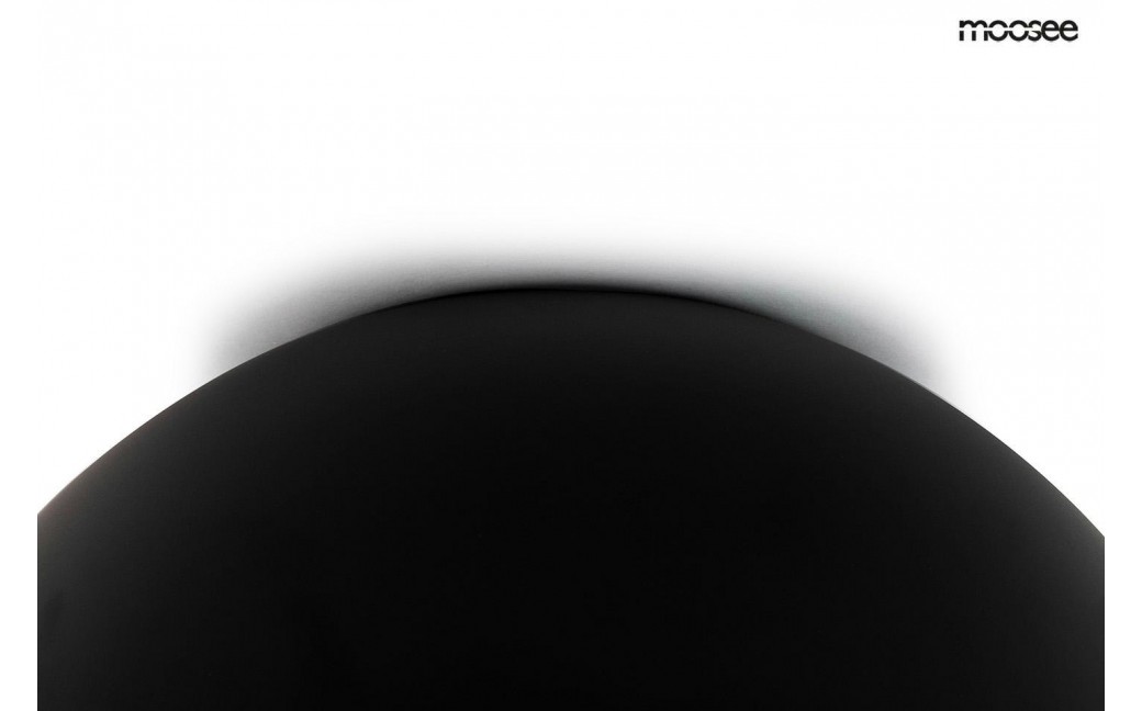MOOSEE lampa sufitowa TOLLA SIDE czarna / naturalna (MSE010100278)