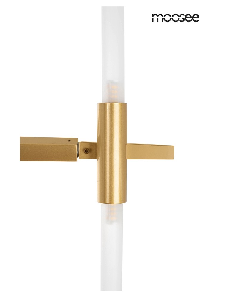 Designer pendant lamps - MOOSEE pendant lamp CANDELABR 10 gold (MSE010100317) - product kolory-swiatla.pl 2