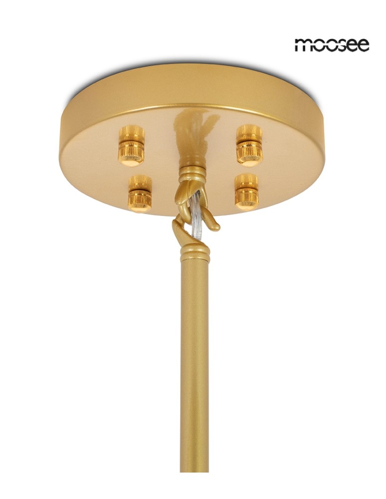 Designer pendant lamps - MOOSEE pendant lamp CANDELABR 10 gold (MSE010100317) - product kolory-swiatla.pl 6