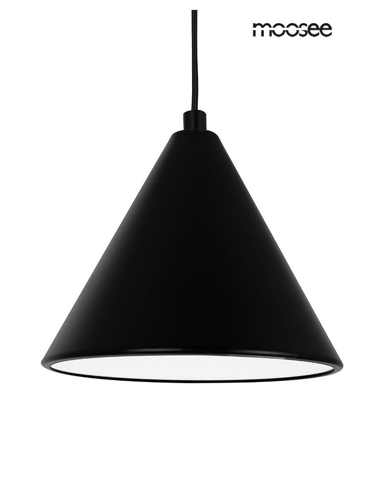 Designer pendant lamps - MOOSEE ACUSTICA pendant lamp black (MSE010100332) - product kolory-swiatla.pl 3