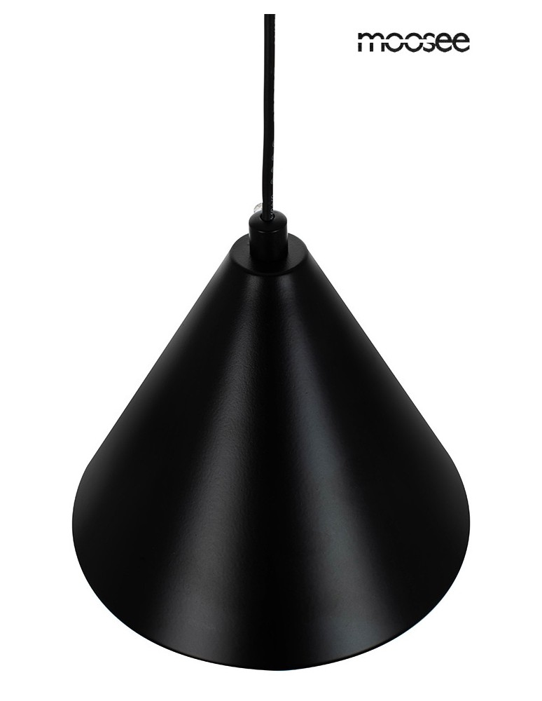 Designer pendant lamps - MOOSEE ACUSTICA pendant lamp black (MSE010100332) - product kolory-swiatla.pl 4