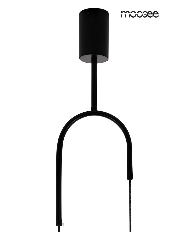 Designer pendant lamps - MOOSEE ACUSTICA pendant lamp black (MSE010100332) - product kolory-swiatla.pl 5