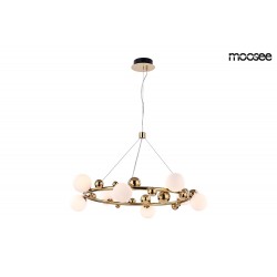 Moosee MOOSEE lampa wisząca VALENTINO M - złota (MSE010100137)