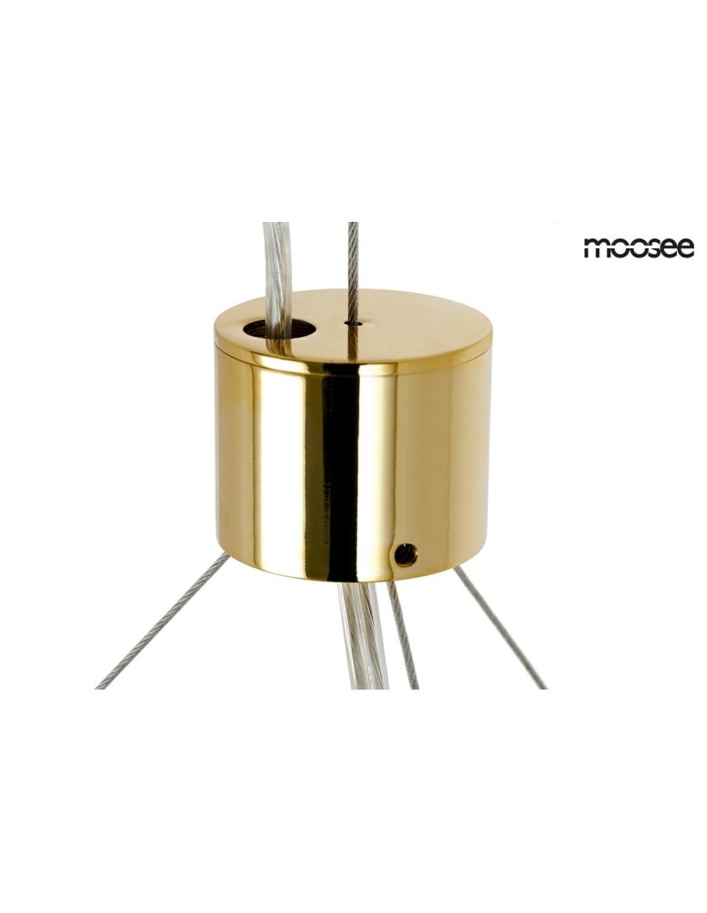 Pendant lamps - Moosee MOOSEE pendant lamp VALENTINO M - gold (MSE010100137) - product kolory-swiatla.pl 5