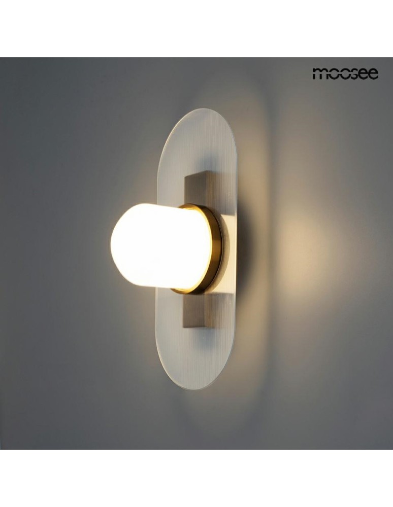 Designer wall lamps - MOOSEE ROSA transparent wall lamp (MSE010100267) - product kolory-swiatla.pl 2