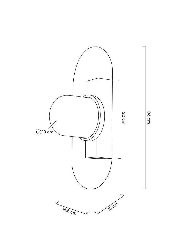 Designer wall lamps - MOOSEE ROSA transparent wall lamp (MSE010100267) - product kolory-swiatla.pl 10