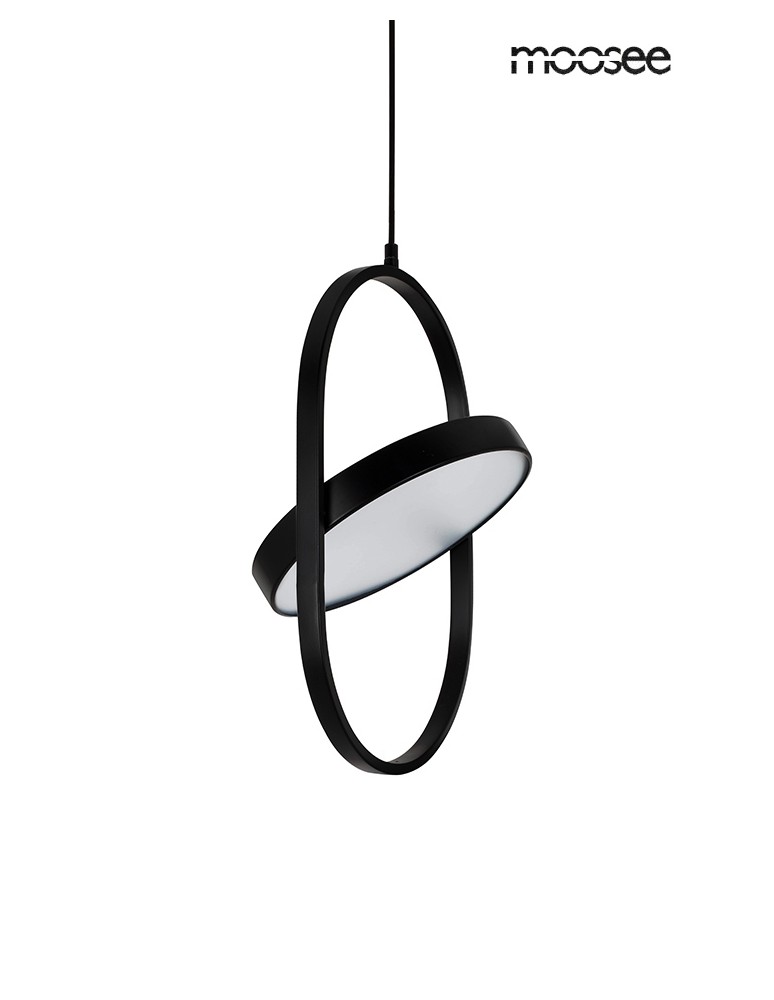 LED pendant lamps - MOOSEE SPINNER 19 pendant lamp black (MSE010100314) - product kolory-swiatla.pl 1