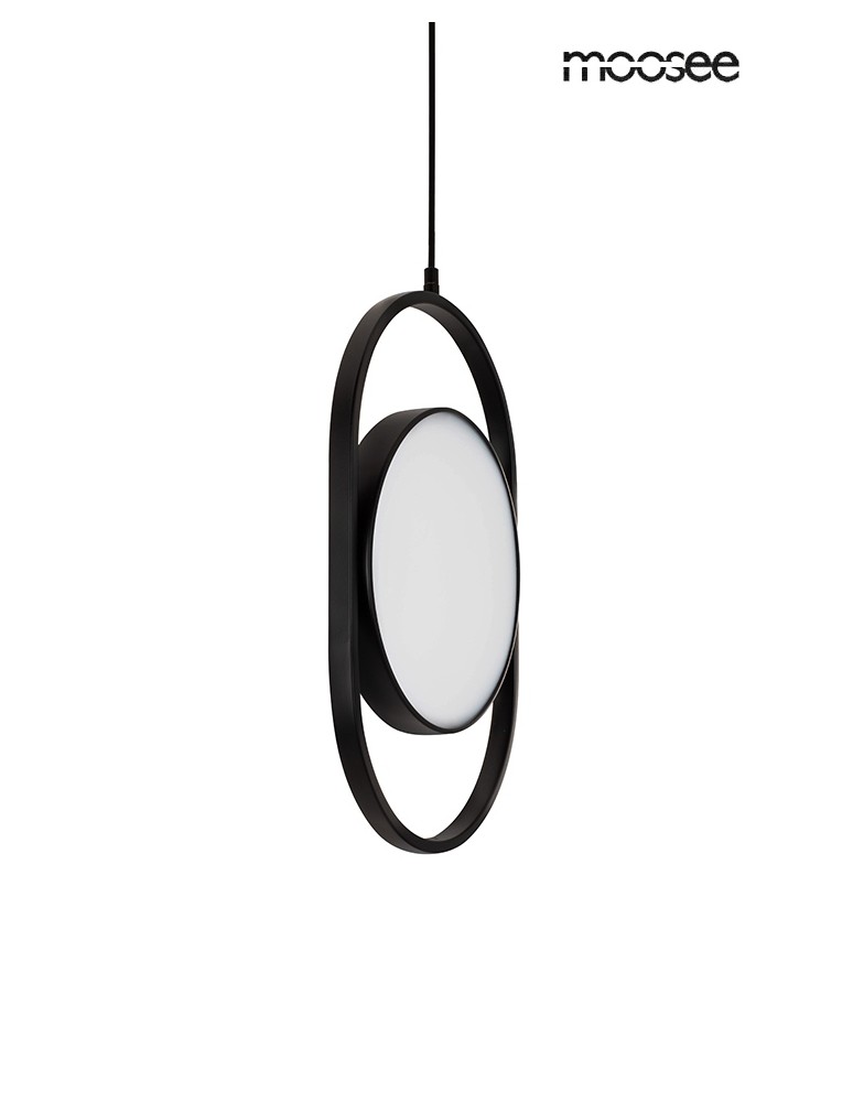 LED pendant lamps - MOOSEE SPINNER 19 pendant lamp black (MSE010100314) - product kolory-swiatla.pl 3
