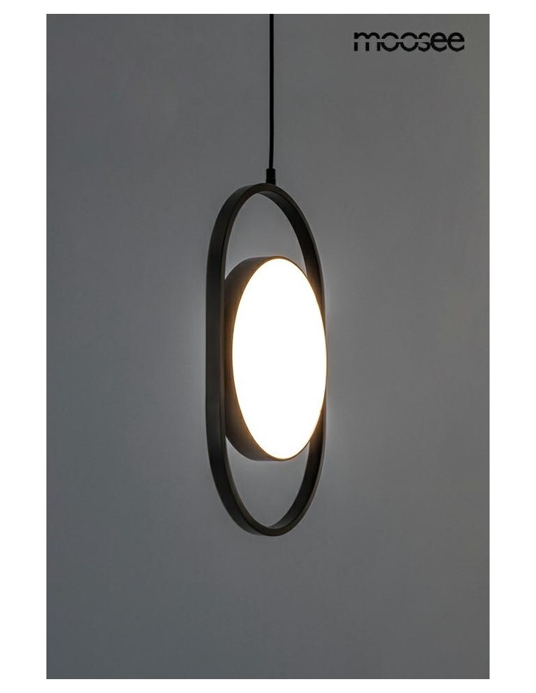 LED pendant lamps - MOOSEE SPINNER 19 pendant lamp black (MSE010100314) - product kolory-swiatla.pl 4
