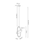 LED pendant lamps - MOOSEE SPINNER 19 pendant lamp black (MSE010100314) - product 10