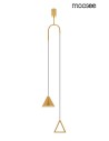 MOOSEE pendant lamp ACUSTICA gold (MSE010100331)