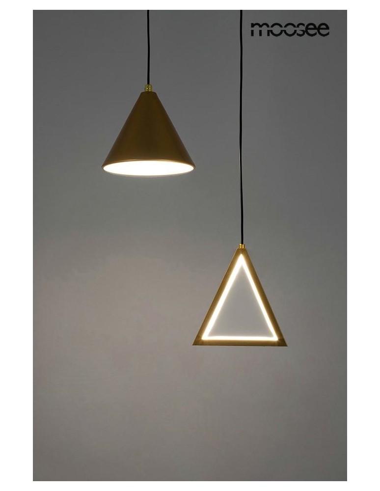 Designer pendant lamps - MOOSEE pendant lamp ACUSTICA gold (MSE010100331) - product kolory-swiatla.pl 7
