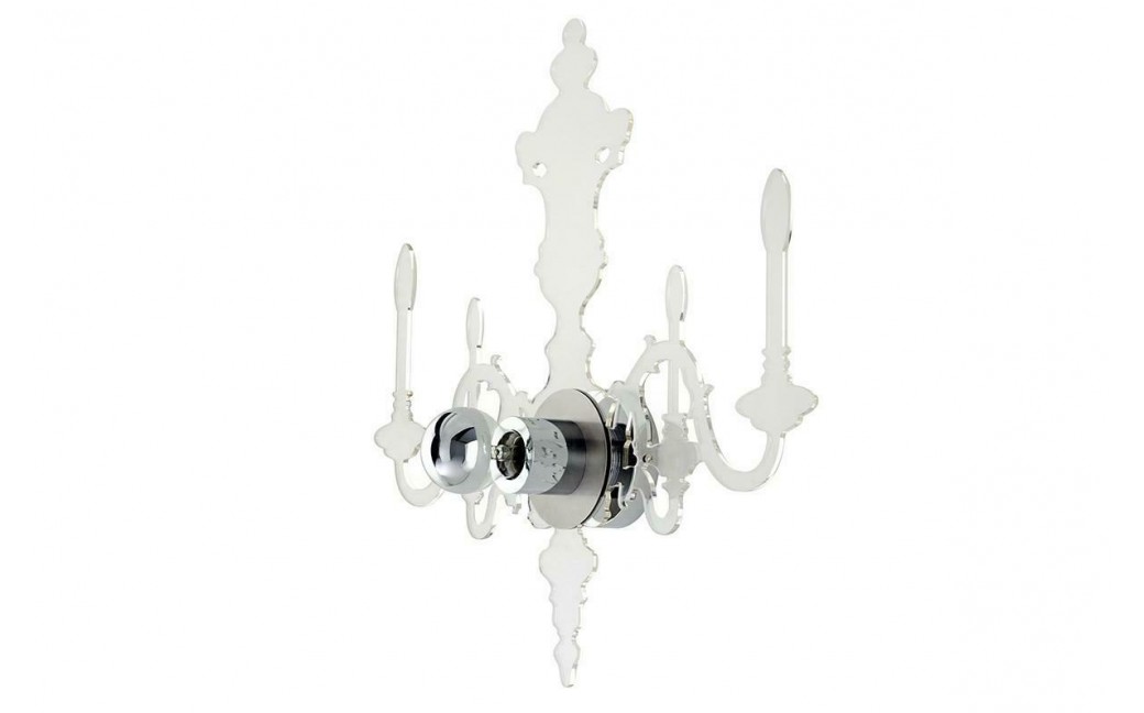 King Home Lampa ścienna ICE 3D transparentna - akryl (XCW2874)