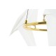 King Home Lampa wisząca LORO 3 UP złota - LED (XCP8331-3)