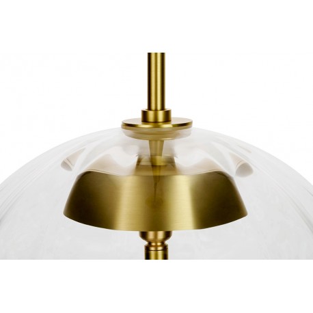 King Home Lampa wisząca CHAPLIN 300 mosiądz - LED, szkło (MD12001-1Y-300)