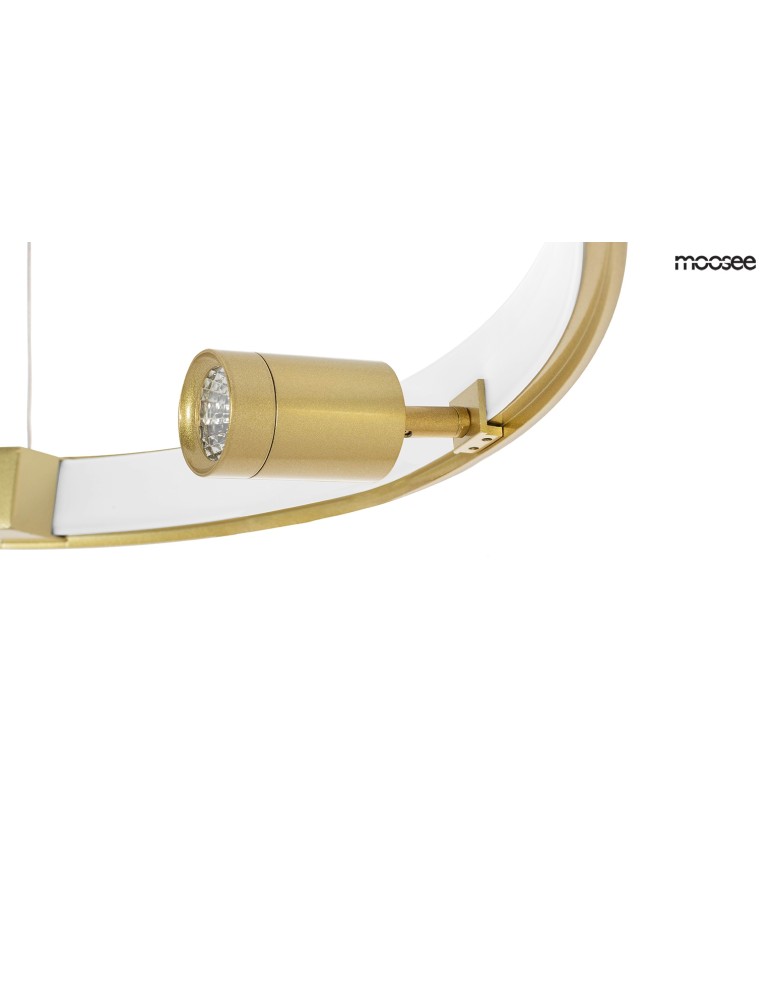 Pendant lamps circles - Moosee MOOSEE pendant lamp CIRCLE SPOT 60 GOLD gold (MSE010100159) - product kolory-swiatla.pl 3