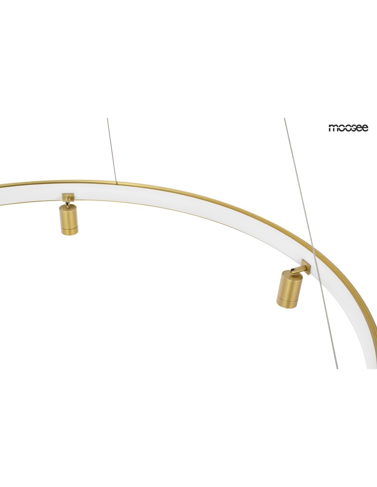Pendant lamps circles - Moosee MOOSEE pendant lamp CIRCLE SPOT 60 GOLD gold (MSE010100159) - product kolory-swiatla.pl 7