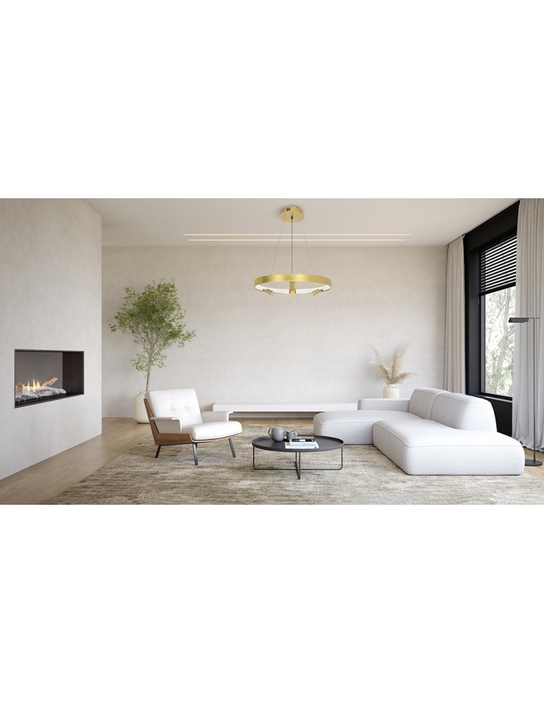 Pendant lamps circles - Moosee MOOSEE pendant lamp CIRCLE SPOT 60 GOLD gold (MSE010100159) - product kolory-swiatla.pl 10