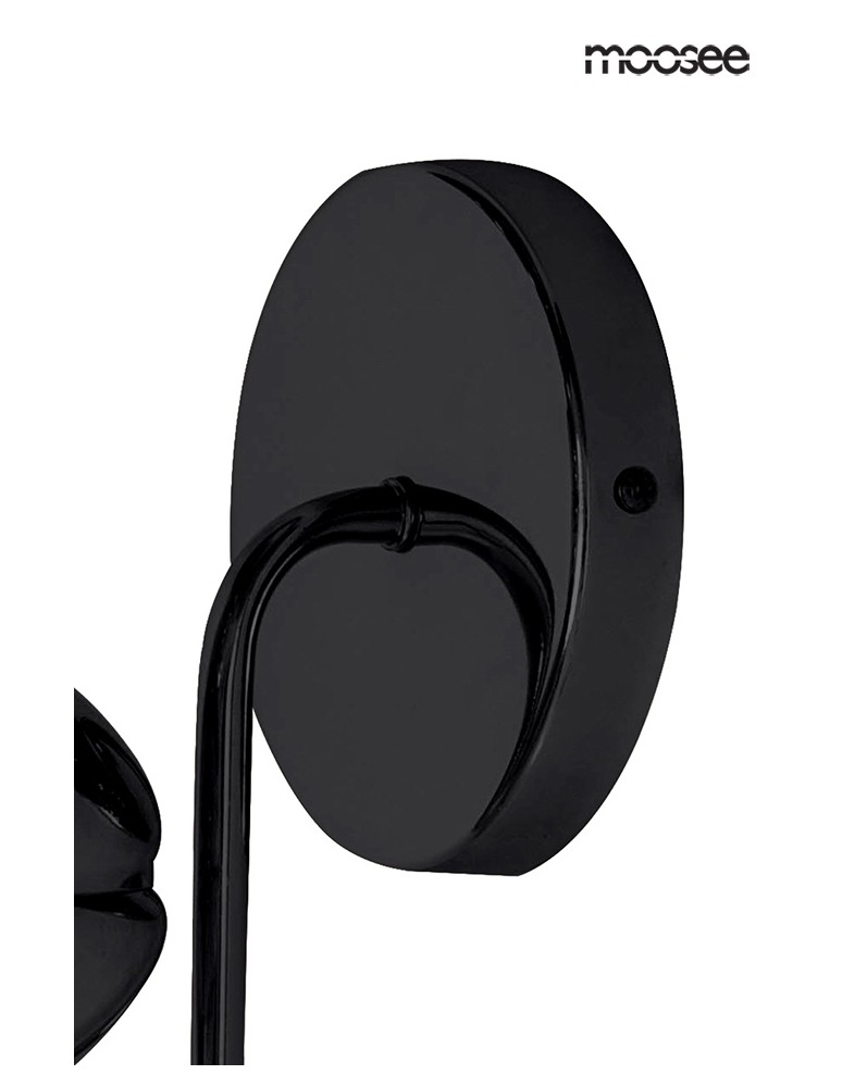 MOOSEE lampa ścienna QUEEN 20 czarna (MSE010100228)