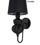 MOOSEE lampa ścienna QUEEN 20 czarna (MSE010100228)